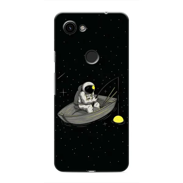 Чехол с рисунком «Космонавт на рыбалке» для Google Pixel 3a XL Чехол с рисунком «Космонавт на рыбалке» для Google Pixel 3a XL