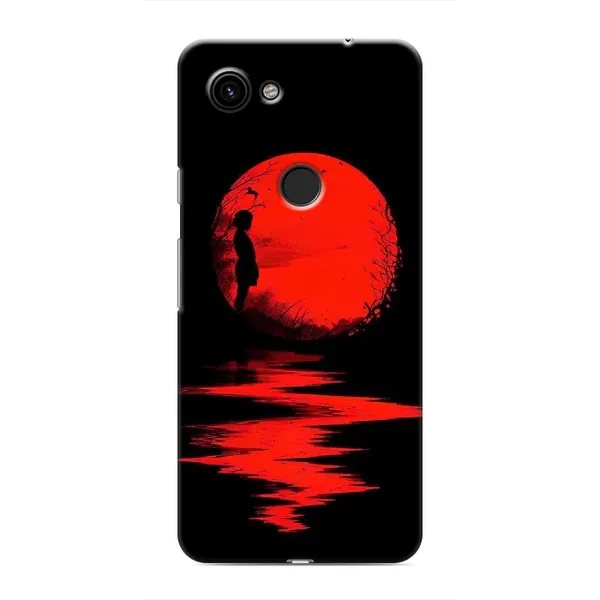 Чехол с рисунком «Красный Закат» для Google Pixel 3a XL