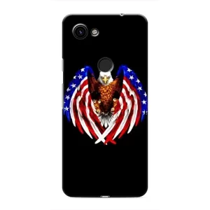 Чохол Прапор USA для Google Pixel 3a XL (Крила США)