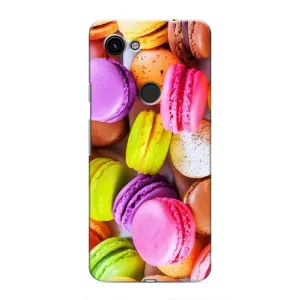 Чехол с изображением  вкусной еды для Google Pixel 3a XL (Макаруны)