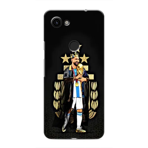 Чехол с рисунком «Месси король» для Google Pixel 3a XL