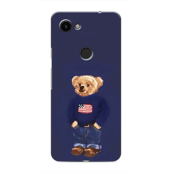 Чехол с рисунком «Мишка USA» для Google Pixel 3a XL