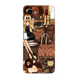 Чохол Стиль Louis Vuitton на Google Pixel 3a XL (Мода Луі Віттон)
