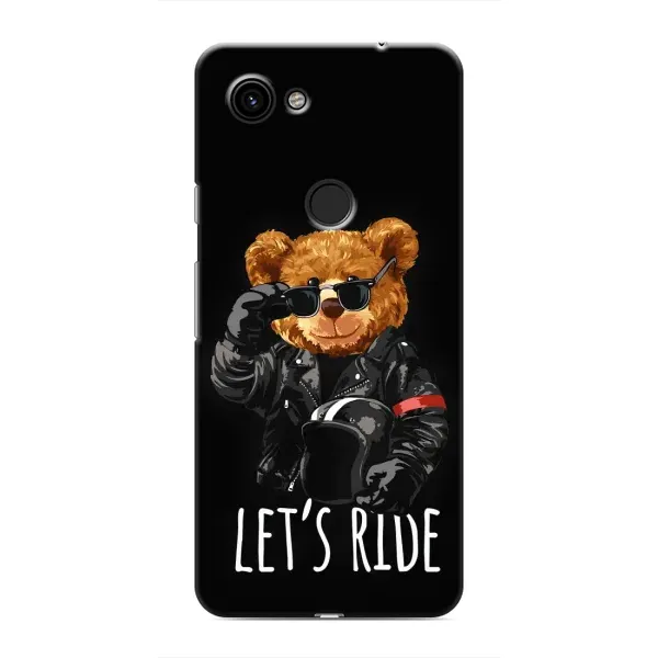 Чехол с рисунком «Модный Мишка» для Google Pixel 3a XL