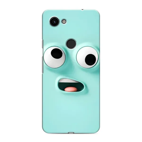 Чохол з малюнком «Кумедне м'ятне обличчя» для Google Pixel 3a XL Чохол з малюнком «Кумедне м'ятне обличчя» для Google Pixel 3a XL