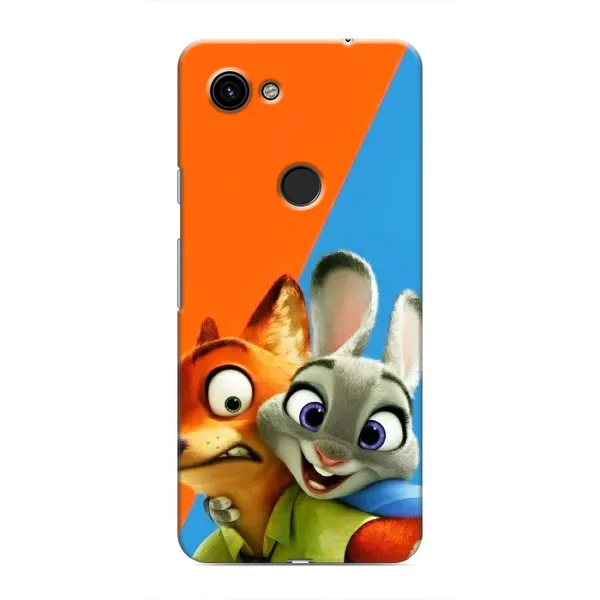 Чехол с рисунком «Ник и Хопс» для Google Pixel 3a XL