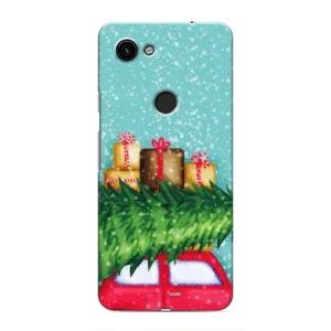 Чехол Новогодняя Елка на Google Pixel 3a XL (Новогодние подарки)