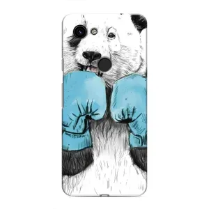 Чехлы с Пандами на Google Pixel 3a XL (Панда боксер)