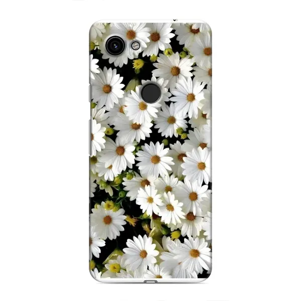 Чехол с рисунком «Рамка в ромашках» для Google Pixel 3a XL Чехол с рисунком «Рамка в ромашках» для Google Pixel 3a XL