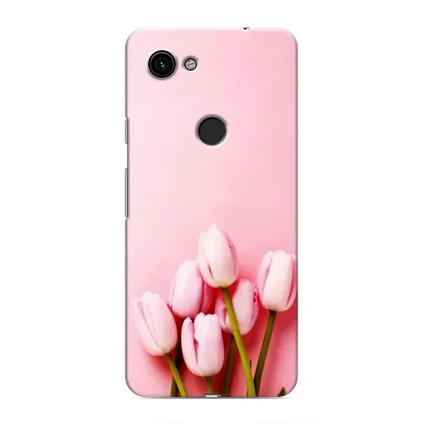 Чехол с рисунком «Розовые тюльпаны» для Google Pixel 3a XL Чехол с рисунком «Розовые тюльпаны» для Google Pixel 3a XL