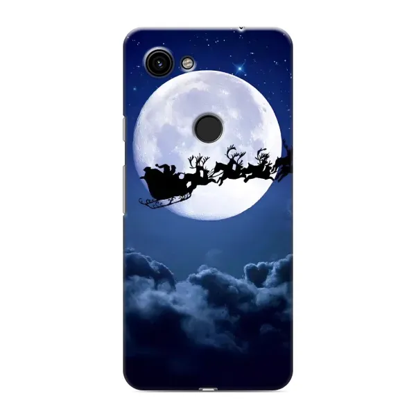 Чехол с рисунком «Санта - луна» для Google Pixel 3a XL Чехол с рисунком «Санта - луна» для Google Pixel 3a XL