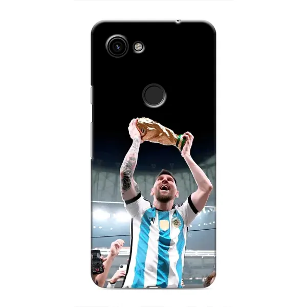 Чехол с рисунком «Счастливый Месси» для Google Pixel 3a XL