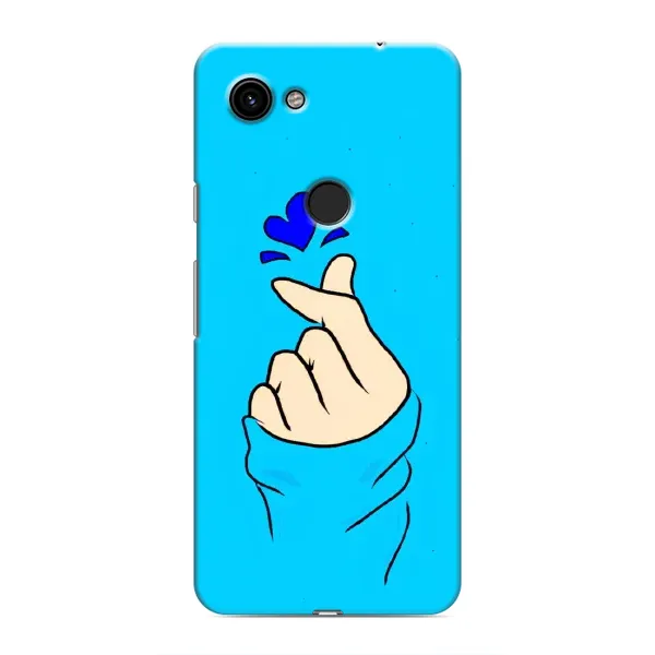 Чохол з малюнком «Сердечко на синоьому» для Google Pixel 3a XL Чохол з малюнком «Сердечко на синоьому» для Google Pixel 3a XL