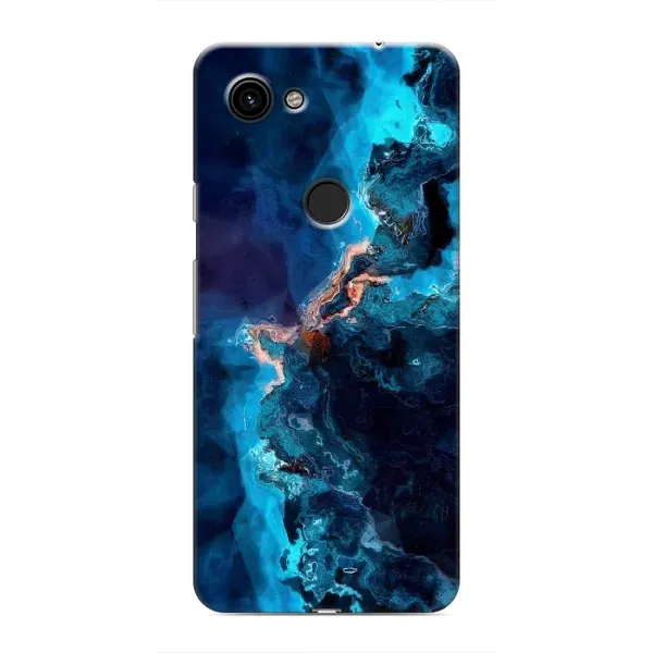 Чехол с рисунком «Синий мрамор» для Google Pixel 3a XL