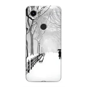 Чехлы на Новый Год Google Pixel 3a XL (Снегом замело)