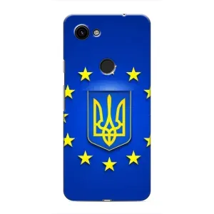 Чохол з Українською символікою на Гугл Піксель 3а ХЛ (Україна це Європа)