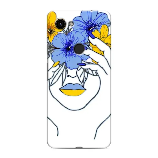 Чехол с рисунком «Украинка на всю голову» для Google Pixel 3a XL Чехол с рисунком «Украинка на всю голову» для Google Pixel 3a XL
