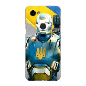 Силіконовий Чохол  на Google Pixel 3a XL (Я-Україна) (Український робокоп)