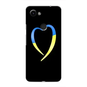 Силіконовий Чохол  на Google Pixel 3a XL (Я-Україна) (Українське серце)