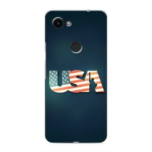 Чохол Прапор USA для Google Pixel 3a XL (USA)