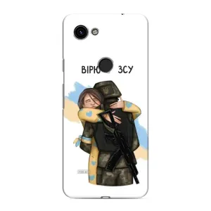 Патриотический Чехол для Google Pixel 3a XL (Верим в ЗСУ)