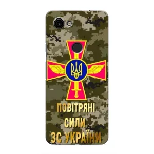 Чехлы на военную тематику для Google Pixel 3a XL (ВС ЗСУ)