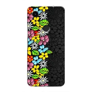 Чохол з Квітами для Google Pixel 3a XL (Яскраві квіти)