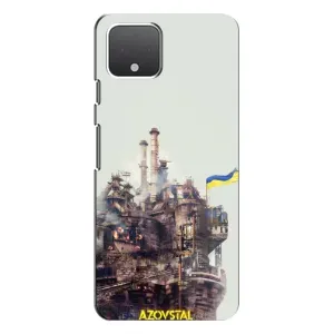 Чехлы на военную тематику для Google Pixel 4 XL (Азовсталь)