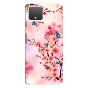 Чохол з картинкою Сакури на Google Pixel 4 XL (Метелики на сакурі)