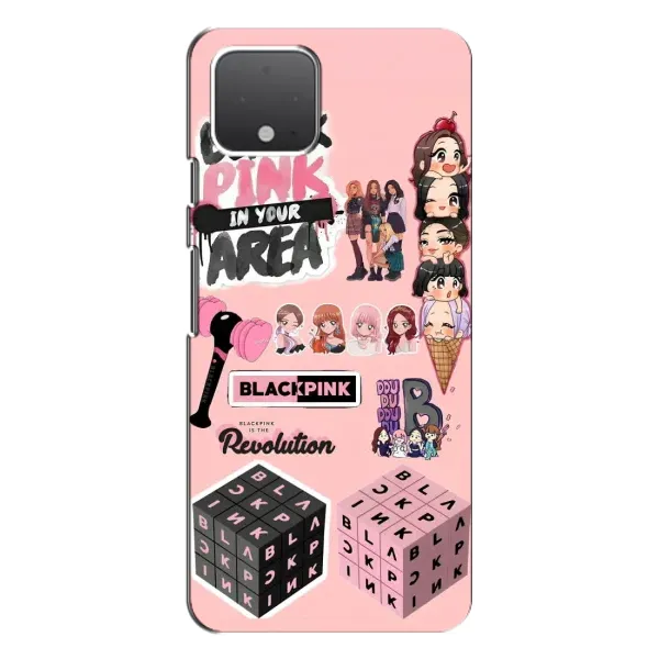 Чехол с рисунком «BLACK PINK коллаж» для Google Pixel 4 XL Чехол с рисунком «BLACK PINK коллаж» для Google Pixel 4 XL