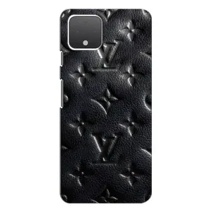 Текстурний Чохол Louis Vuitton для Гугл Піксель 4 XL (Чорний ЛВ)