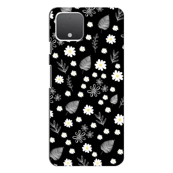 Чехол с рисунком «цветение на чорном» для Google Pixel 4 XL Чехол с рисунком «цветение на чорном» для Google Pixel 4 XL