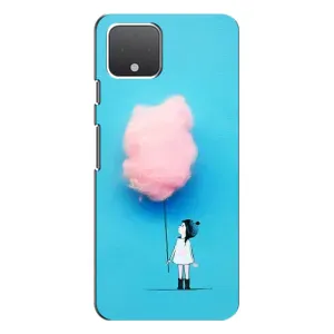 Чохол з малюнком «Дівчинка з хмаринкою» для Google Pixel 4 XL