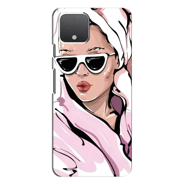 Чехол с рисунком «Девушка в халате» для Google Pixel 4 XL Чехол с рисунком «Девушка в халате» для Google Pixel 4 XL