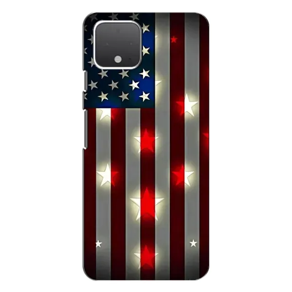 Чехол с рисунком «Флаг США 2» для Google Pixel 4 XL Чехол с рисунком «Флаг США 2» для Google Pixel 4 XL