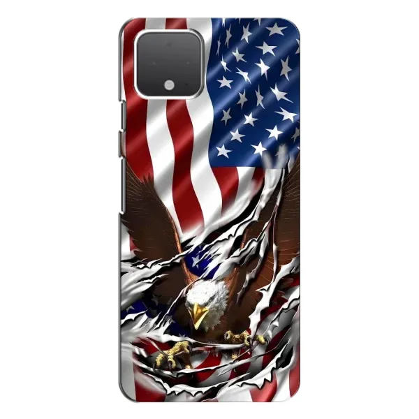 Чехол с рисунком «Флаг USA» для Google Pixel 4 XL Чехол с рисунком «Флаг USA» для Google Pixel 4 XL