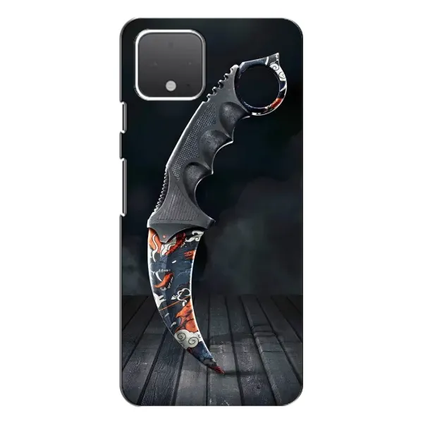 Чохол з малюнком «Кинжал КС ГО» для Google Pixel 4 XL Чохол з малюнком «Кинжал КС ГО» для Google Pixel 4 XL