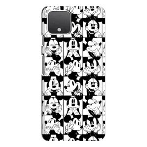 Чехлы с принтом Микки Маус на Google Pixel 4 XL (Коллаж Микки Маус)