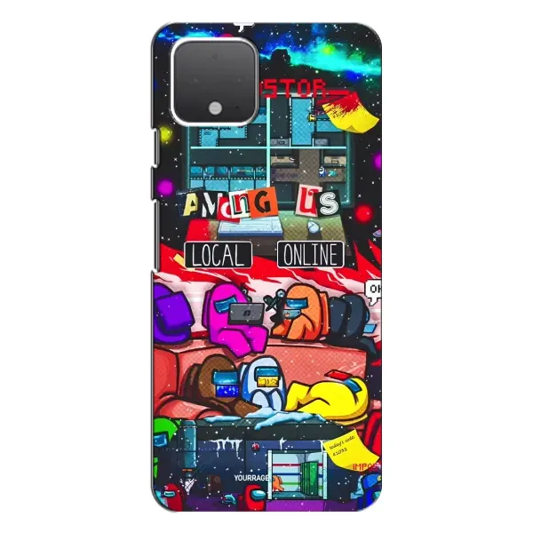 Чехол с рисунком «Команда 2» для Google Pixel 4 XL