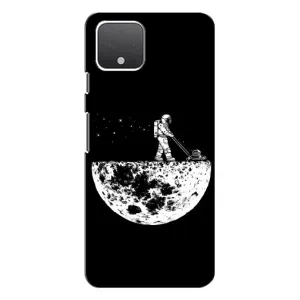Силиконовый Чехол с принтом "Космонавты" на Google Pixel 4 XL (Космонавт)