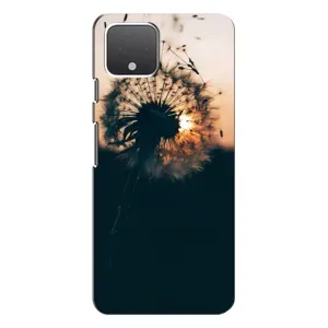 Силіконовий Чохол з кульбабками на Google Pixel 4 XL (Гарна кульбабка)