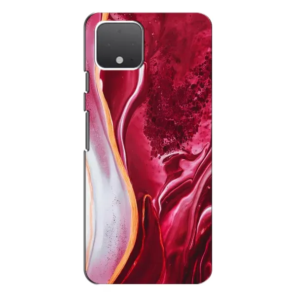Чехол с рисунком «Красный мрамор» для Google Pixel 4 XL Чехол с рисунком «Красный мрамор» для Google Pixel 4 XL