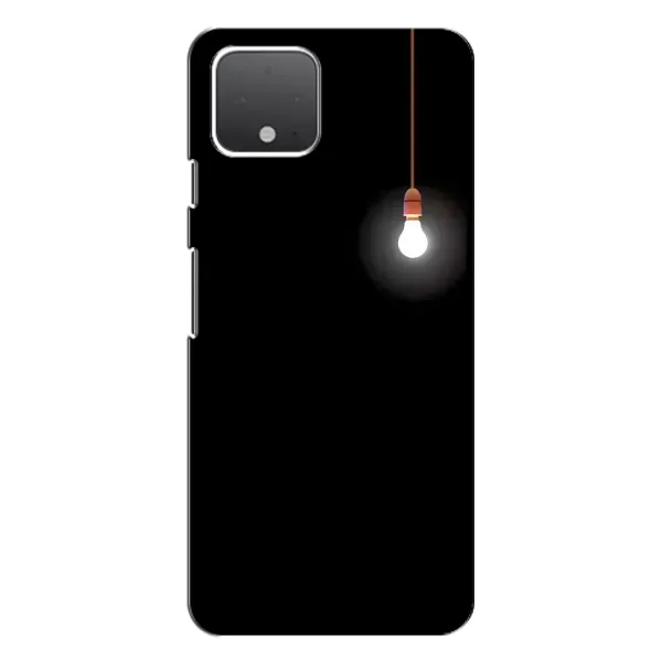 Чехол с рисунком «Лампочка» для Google Pixel 4 XL