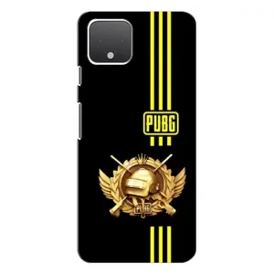 Чехол (TPU) с картинкой "Лого Пабг" на Гугл Пиксель 4 XL (Лого PUPG)