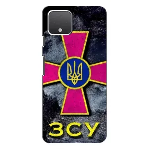 ЗСУ Чехлы (TPU) для Google Pixel 4 XL (Лого ЗСУ)