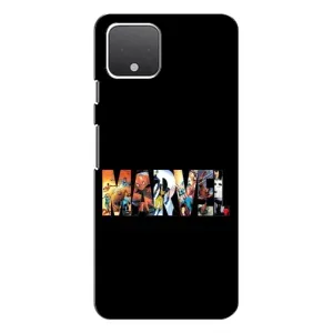 Силиконовый Чехол для Google Pixel 4 XL (MARVEL)