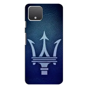 Чехлы с тематикой "Крутые машины" на Google Pixel 4 XL (Лого Maserati)