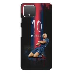 Чехол (TPU) с Футболистом на Google Pixel 4 XL (MBAPPE 10)