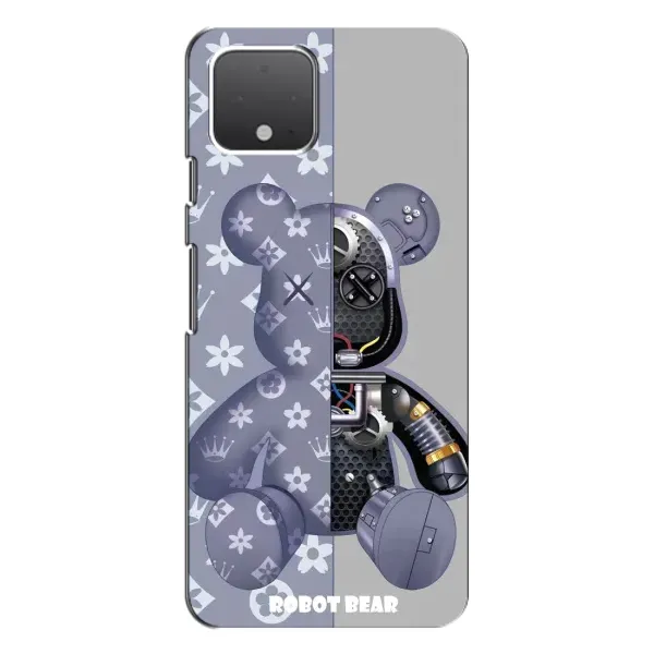 Чехол с рисунком «Медведь Louis Vuitton» для Google Pixel 4 XL