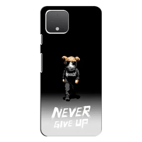 Чехол с рисунком «Never» для Google Pixel 4 XL Чехол с рисунком «Never» для Google Pixel 4 XL